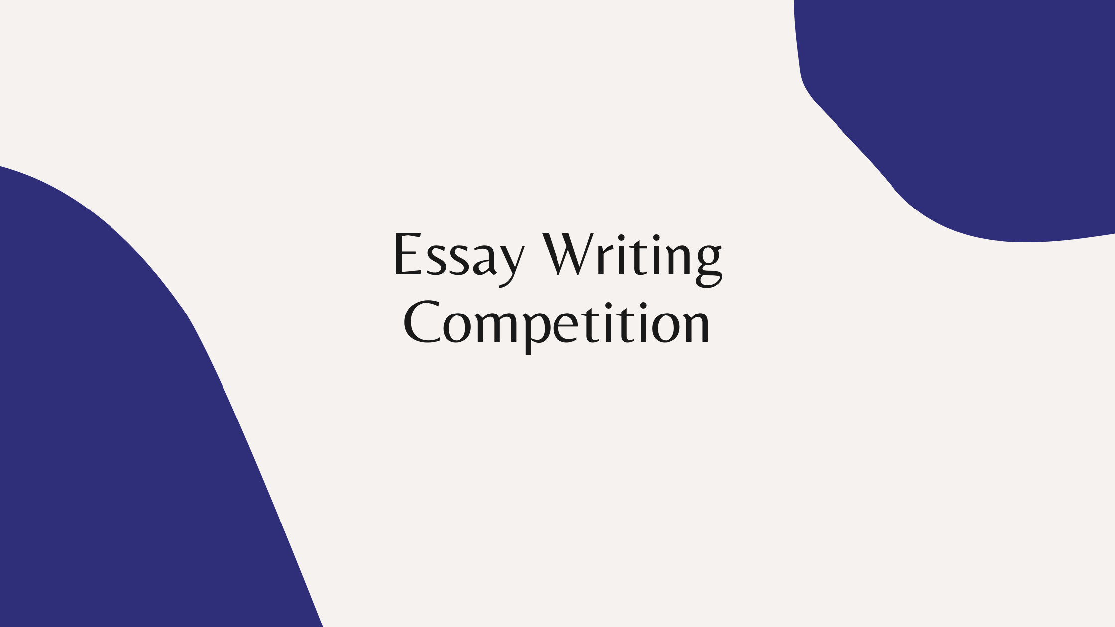 essay writing competition nz